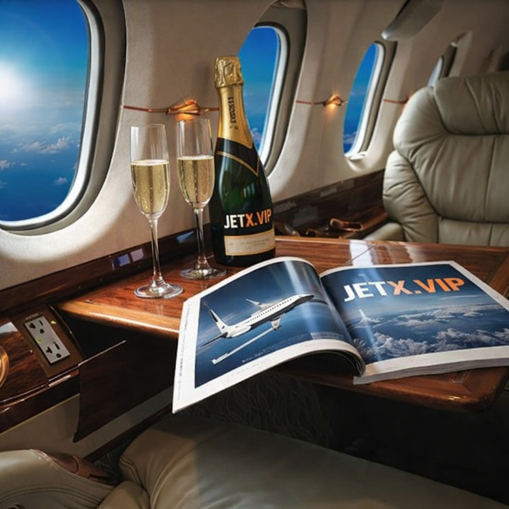 Hawker 800XP interior